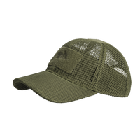 Czapka z daszkiem Helikon Baseball MESH - Mesh - Olive Green