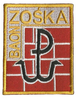 Naszywka Haasta Haft Baon Zośka